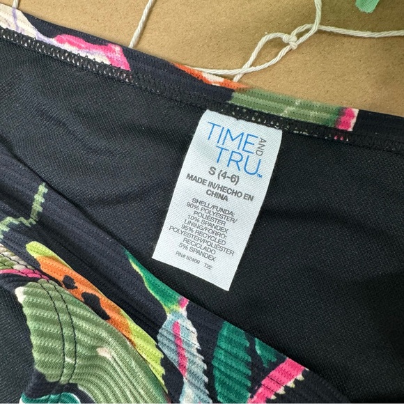 🌴 SUPER SALE TROPICAL RIBBED BIKINI BOTTOMS - Picture 5 of 6